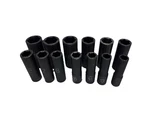 Matco Adv 1/2 Drive Metric Deep Impact Socket Set 13PC 12-28MM Cdp 6PT Black. Fixed Price $109.98.