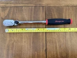 Snap-on Tools FHL80MP Usa 3/8 Drive Multi Position Soft Grip Ratchet Red New. Fixed Price $175.00.