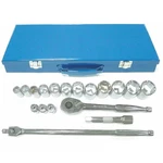 Westward 4LXA2 1/2" Drive Socket Wrench Set Sae 18 Pieces 3/8 In To 1/4 ,. Fixed Price $154.99.