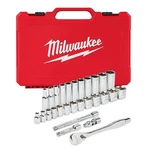 Milwaukee 48-22-9408 3/8" Drive 28 Piece Ratchet & Socket Set- Sae. Fixed Price $114.97.