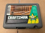 Nos Sears Craftsman 12PC Metric 1/4" Dr. Deep Socket Ratchet Set 34782 Usa. Fixed Price $65.00.