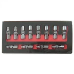Astro Pneumatic 7412 12PC Flex Socket SET-6 Point Met. Fixed Price $66.06.