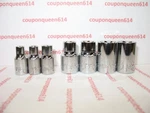 Craftsman 1/4" & 3/8 Drive External Torx Sockets 6 Point - Brand New 7 Pc. Fixed Price $18.99.