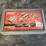 Vtg Usa Craftsman 934811 Metric Socket Wrench Set 3/8" Drive 6PT Incomplete. Fixed Price $25.00.