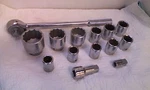 Sk 3/4" Drive 12 Point Socket Set - 14 Pieces. Fixed Price $275.00.