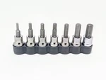 New Craftsman 7 Piece Sae Hex Allen Socket Set Inch Drive 1/8" - 3/8". Fixed Price $21.95.