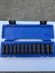 Cornwell Tools CBPI2LM 3/8" Drive Deep Impact 13PC Metric Socket Set Blue. Fixed Price $95.00.
