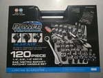 Power Torque 120 Piece Sae/metric Socket/ Ratchet Handle Set GM5641 Brand New. Fixed Price $25.00.