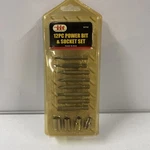 Illinois Industrial Tool Bit Socket Set 3/16 - 3/8" Drive New Vtg Discontinued. Fixed Price $12.75.