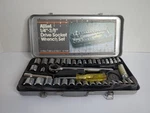 Allied 1/4" 3/8" Drive Socket Wrench Set 41 Pieces Sae & Metric 67-1438. Fixed Price $22.99.