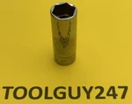 Snap On Tools Usa New 1/4" Drive 14MM Metric Deep 6 Point Chrome Socket STMM14. Fixed Price $31.45.