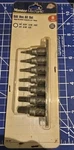 New Master Mechanic 7PC Sae Hex Bit Socket Set 3/8" Drive # 549 188. Fixed Price $9.80.