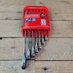 Craftsman Pc Metric Ratcheting Wrench Set CMMT87019 New (55045). Fixed Price $49.95.