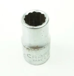 Craftsman -g- 1/2" 12 Point Shallow Chrome Socket Drive 47502 Usa. Fixed Price $5.75.