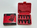 Mac Tools SVAM8B 8-PIECE 1/2" Metric Hex Insert And Driver Set. Fixed Price $94.99.