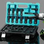 Duratech 24PC Impact Socket Set 1/2" Dr Deep Metric Sae W/case. Fixed Price $62.99.