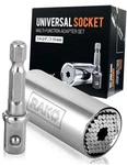 Super Tool, 7-19MM Wrench Set, Gator Grip With Power Drill Universal Socket. Fixed Price $20.53.