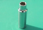 Snap On 1/2" Drive Metric 6 Point Deep Chrome Socket Nice. Fixed Price $19.90.