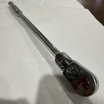 Snap-on S711A Flex Head 17" Long Ratchet 1/2" Drive Chrome Usa. Fixed Price $114.95.