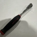 Snap-on Tools 1/4" Drive Soft Grip Long Handle Flex-head Ratchet THLF936A Usa. Fixed Price $99.98.