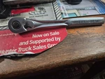 Craftsman Usa Vp 44809 1/2" Drive Ratchet Quick Release. Fixed Price $34.99.
