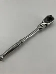 Snap On Tools Usa Vintage TM831 Chrome 1/4" Drive Flex Head Ratchet. Fixed Price $74.95.