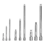 Horusdy 9PCS Socket Extension Set 1/4 3/8 1/2 Cr-v Chrome Bars 94188 Tray. Fixed Price $28.99.