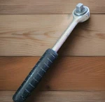 Vintage Wright 4400 1/2" Drive Comfort Grip "tootsie" Handle 10.5" Ratchet Tool. Fixed Price $26.88.