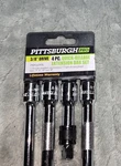 Pittsburgh Pro 4PC Quick Release Extension Bar Set 3/8" Drive. Fixed Price $39.87.