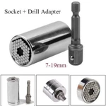 Universal Magic Connecting Gator Socket Wrench Sleeve Grip Drill Adapter Tool. Fixed Price $10.95.