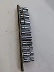Mac Tools Snap-on 10 Piece 6PT. 3/16 9/16 Sae 1/4 Drive Standard Socket Set. Fixed Price $60.00.