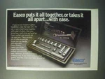 1979 Easco Socket And Wrench Set Ad - Puts It All Together. Fixed Price $17.99.