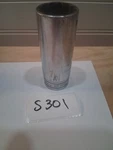 Snap-on Tools, Usa, S301, 1/2" Drive 15/16" Sae Deep 12 Point Chrome Socket. Fixed Price $9.88.