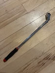 Mac Tools 18 Inch Comfort Handle Flex Ratchet 3/8 Drive. Fixed Price $117.00.