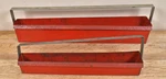 2X Vtg Snap-on Socket Tray Carrier Organizers KTA-240A & KTA-231B Red. Fixed Price $55.00.