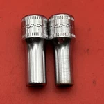 Snap-on Tools 1/4" Drive 6-POINT Metric Semi-deep Socketstmms 2PCS 5.5. Fixed Price $34.99.