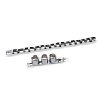 Powerbuilt 1/4 Inch Drive Socket Rail (16 Clips) - 640506. Fixed Price $9.95.