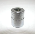 Snap-on FSM171 17MM 3/8" Drive Metric 6 Point Shallow Chrome Socket 1989. Fixed Price $13.81.