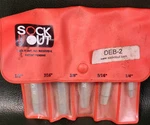 Nos It Out 5 Pc. Socket Extractor Set Bolt Screw Removal 1/2"-1/4" Usa. Fixed Price $40.00.
