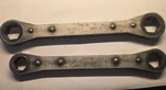 Snap-on Tools Usa 2PC Sae Ratcheting Box End Wrench Lot Set, R2022S & R2426S. Fixed Price $30.00.