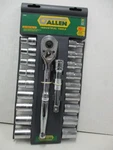 Allen 1/2" Drive 12 Point Sae/metric 20PC Tool Set. Fixed Price $24.99.
