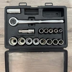 Sears Craftsman 34830 1/2 Drive Socket Ratchet Set 16 Pc Metric 12 Pt Usa. Fixed Price $57.89.