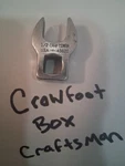 Craftsman -v- 43622 1/2 3/8 Drive Sae Open End Crowfoot Chrome Usa. Fixed Price $8.32.