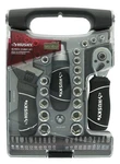 Husky Stubby 46 Piece Ratchet And Wrench Set W/ Drive Sockets, Screwdriving Bit. Fixed Price $49.17.