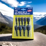 Pittsburgh 1/4 In. Drive Nut And Bolt Extractor Set, 9-PIECE. Fixed Price $36.50.