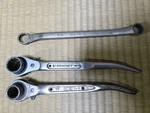 Japan Ratcheting Wrench Set Sunkey Koto 17MM 21MM 11/16 Cr-v Tool Lot. Fixed Price $31.49.