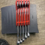 Mac Tools 5-PC. Sae Combination Wrench Set 12-PT. SCL5PT Open Box. Fixed Price $289.99.