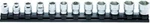 Ko-ken Z-eal 3/8 9.5MM Sq. Hex Socket Rail Set 12PCS RS3400MZ/12 Yamashita Jp. Fixed Price $91.07.