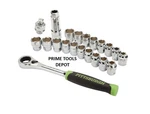 Pittsburgh Sae And Metric Pass-thru Socket Set, 21-PIECE 62305, Lifetime Warrant. Fixed Price $59.96.