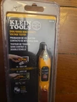 Klein Tools NCVT-2PR 12V 1000V Av Dual Range Non-contact Voltage Tester. Fixed Price $17.99.